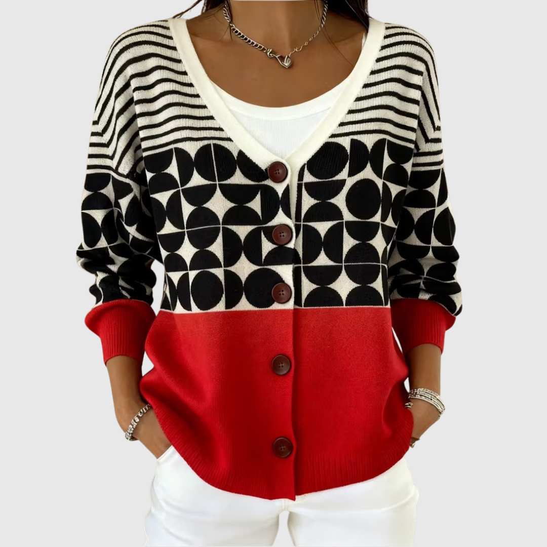 Matilde | Chaqueta de punto elegante con botones Cinqués Precedente