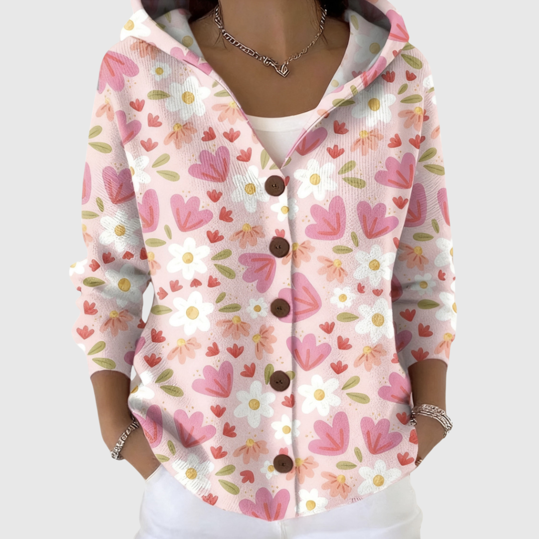 Elsa | Chaqueta de punto elegante con capucha