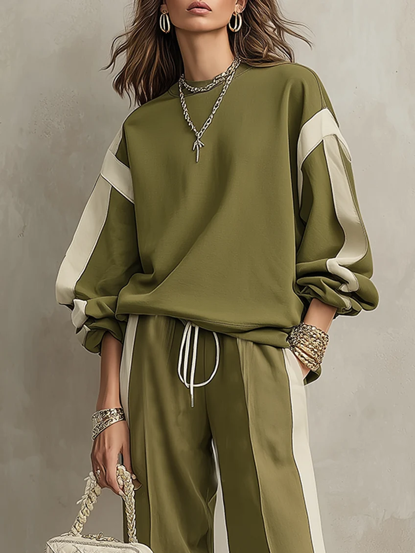 AMALIA | Conjunto casual con sudadera y pantalón