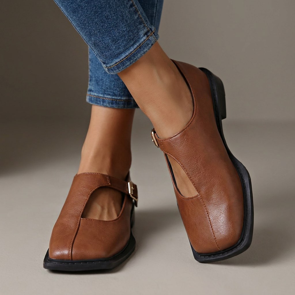 Rosalie | Bailarinas cómodas de piel premium