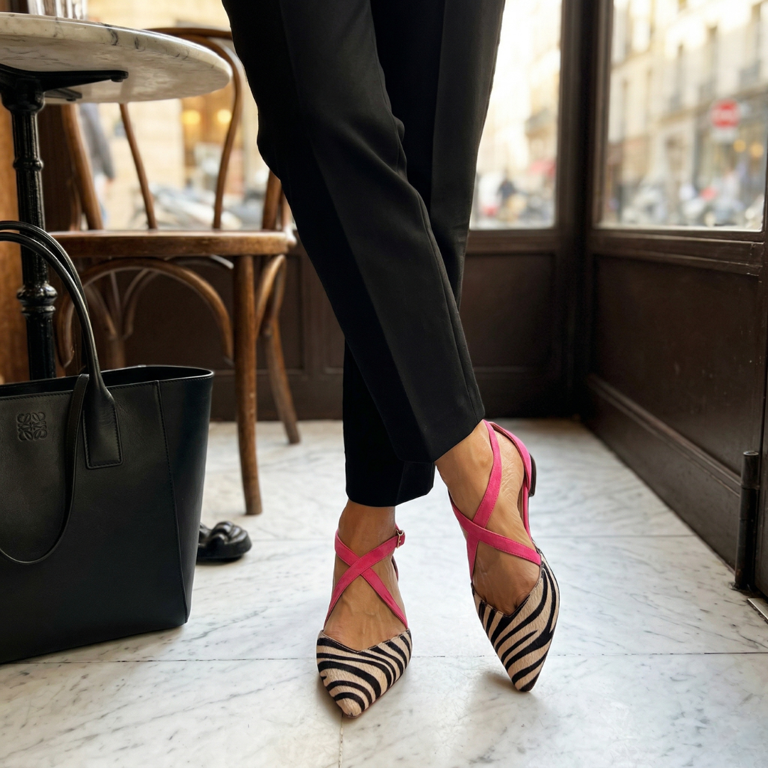 Ornella | Bailarinas elegantes con correas ajustables