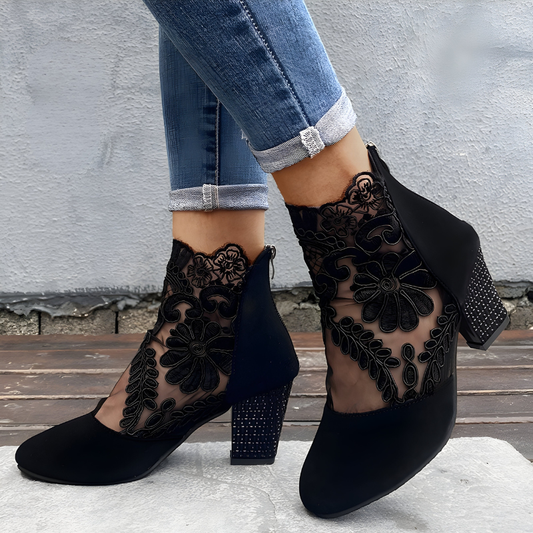 Rosa | Tacones ortopédicos elegantes y transpirables