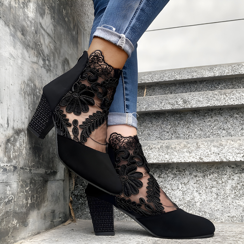 Rosa | Tacones ortopédicos elegantes y transpirables
