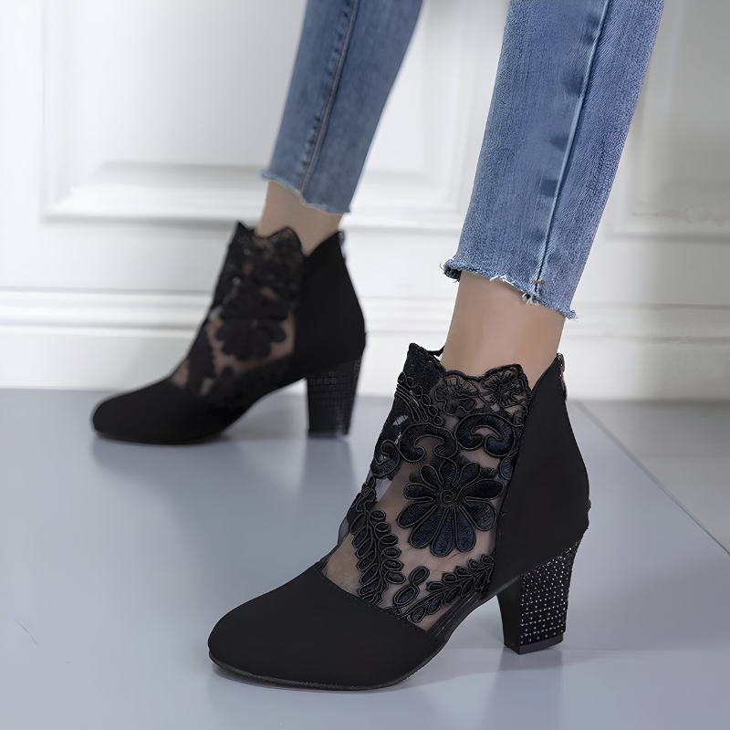 Rosa | Tacones ortopédicos elegantes y transpirables