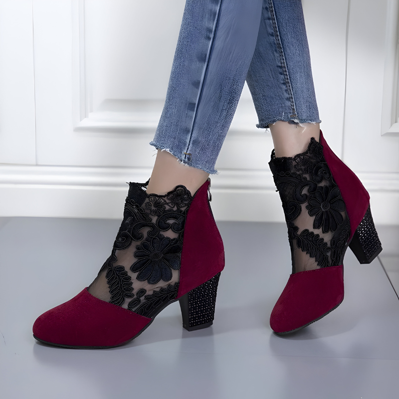 Rosa | Tacones ortopédicos elegantes y transpirables