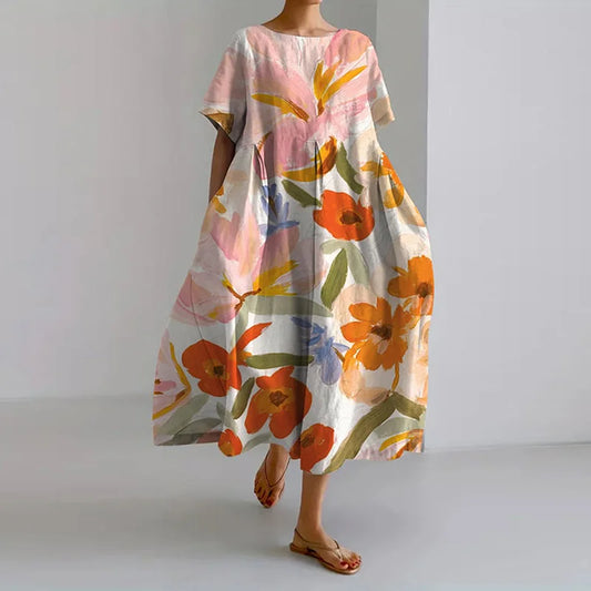 Elisa | Vestido con estampado floral