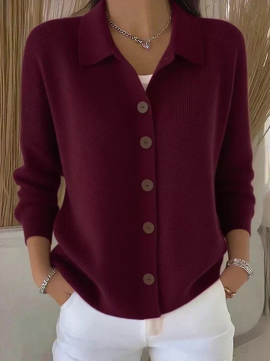 Josephine | Cárdigan elegante con cuello