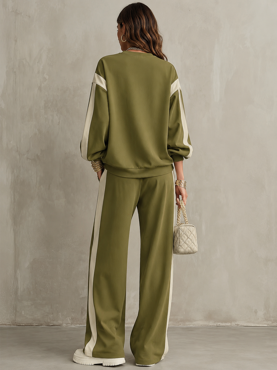 AMALIA | Conjunto casual con sudadera y pantalón