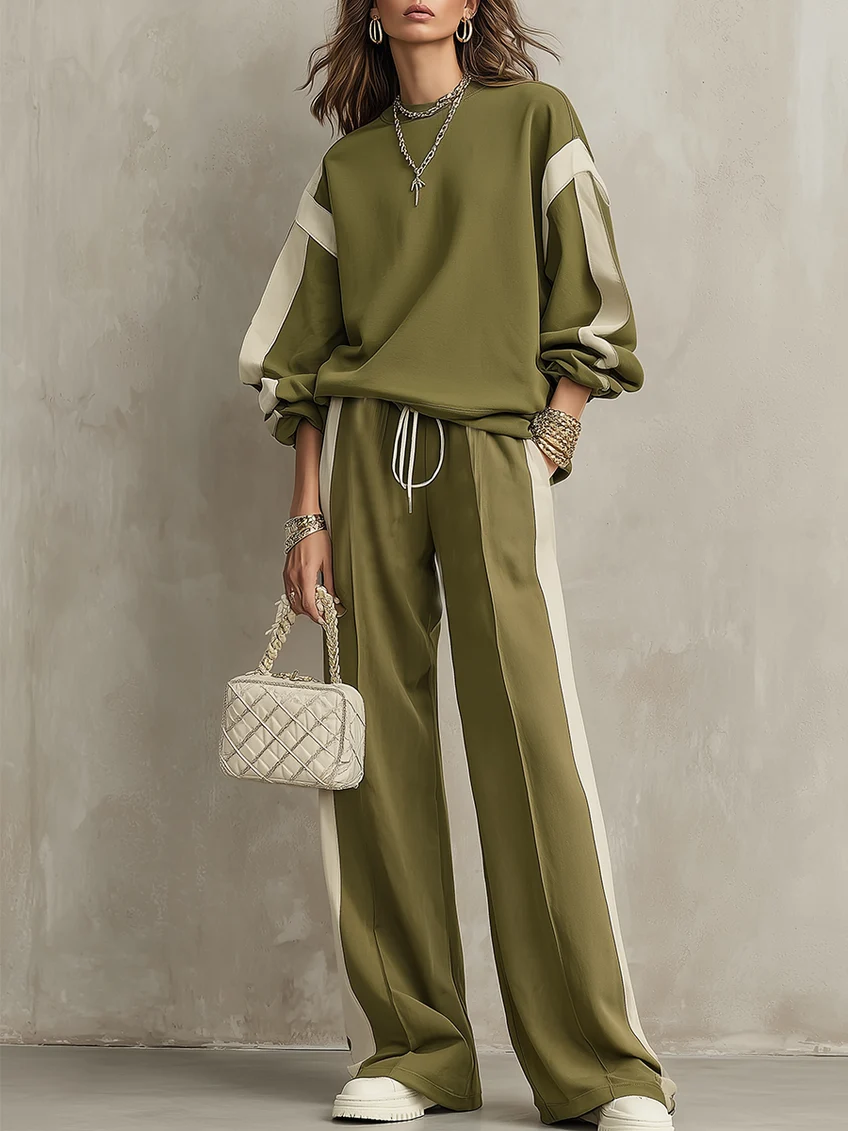 AMALIA | Conjunto casual con sudadera y pantalón