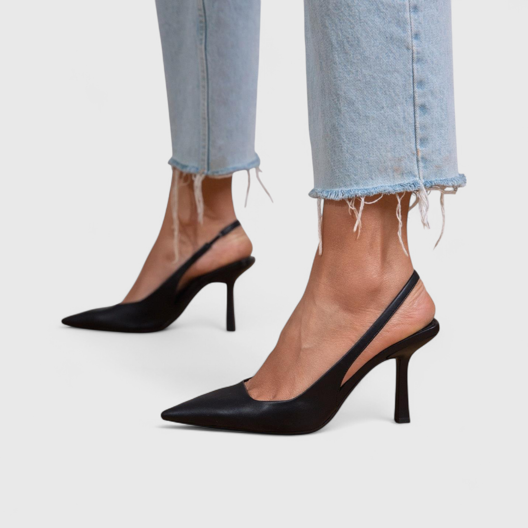 Isadora | Elegantes zapatos de salón con estampado de leopardo