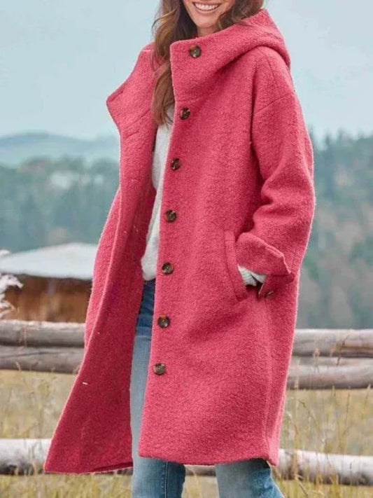 Abrigo largo, cálido y casual – comodidad y estilo para el día a día