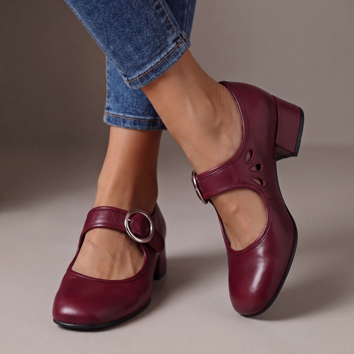 Josephine | Zapatos de piel elegantes y cómodos