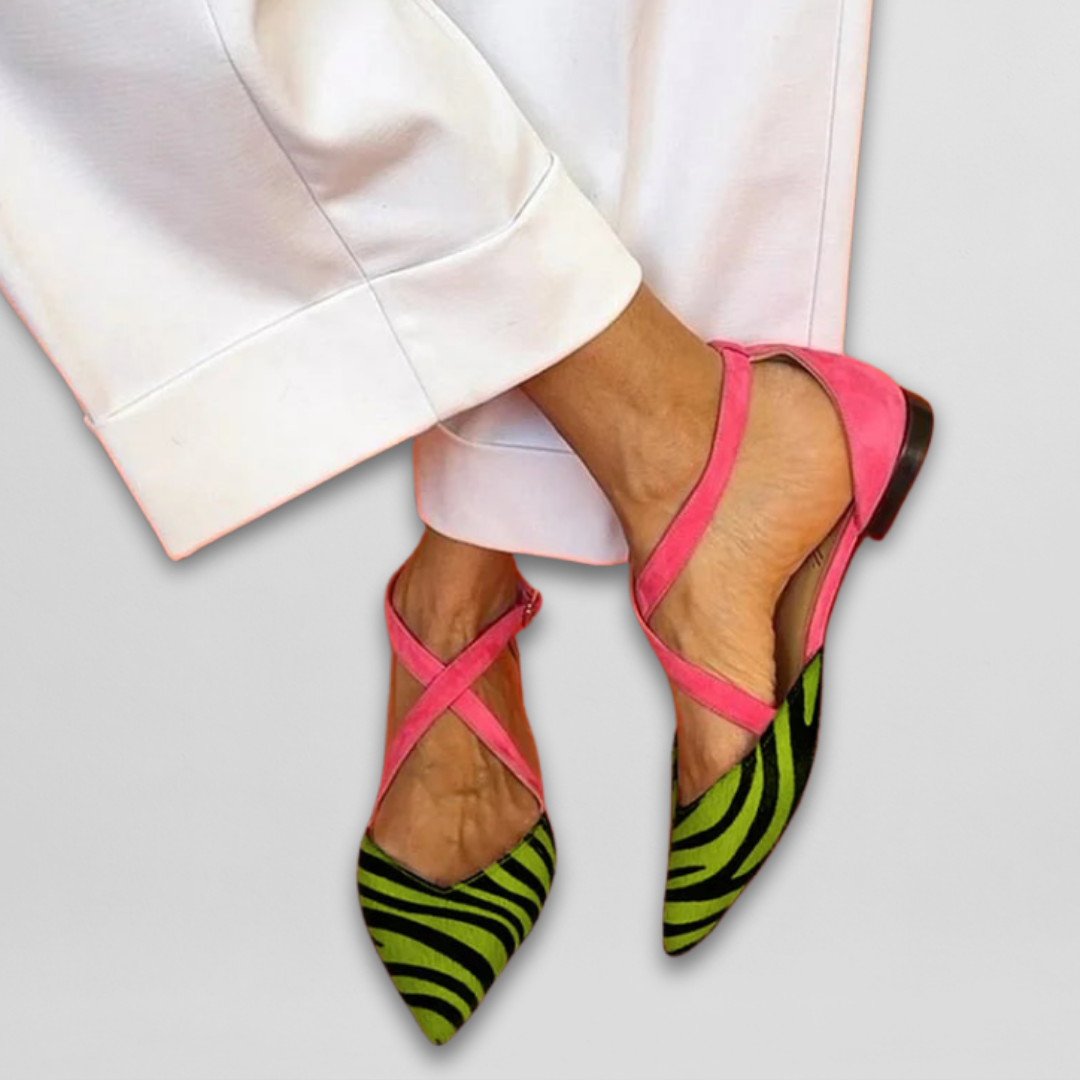 Ornella | Bailarinas elegantes con correas ajustables