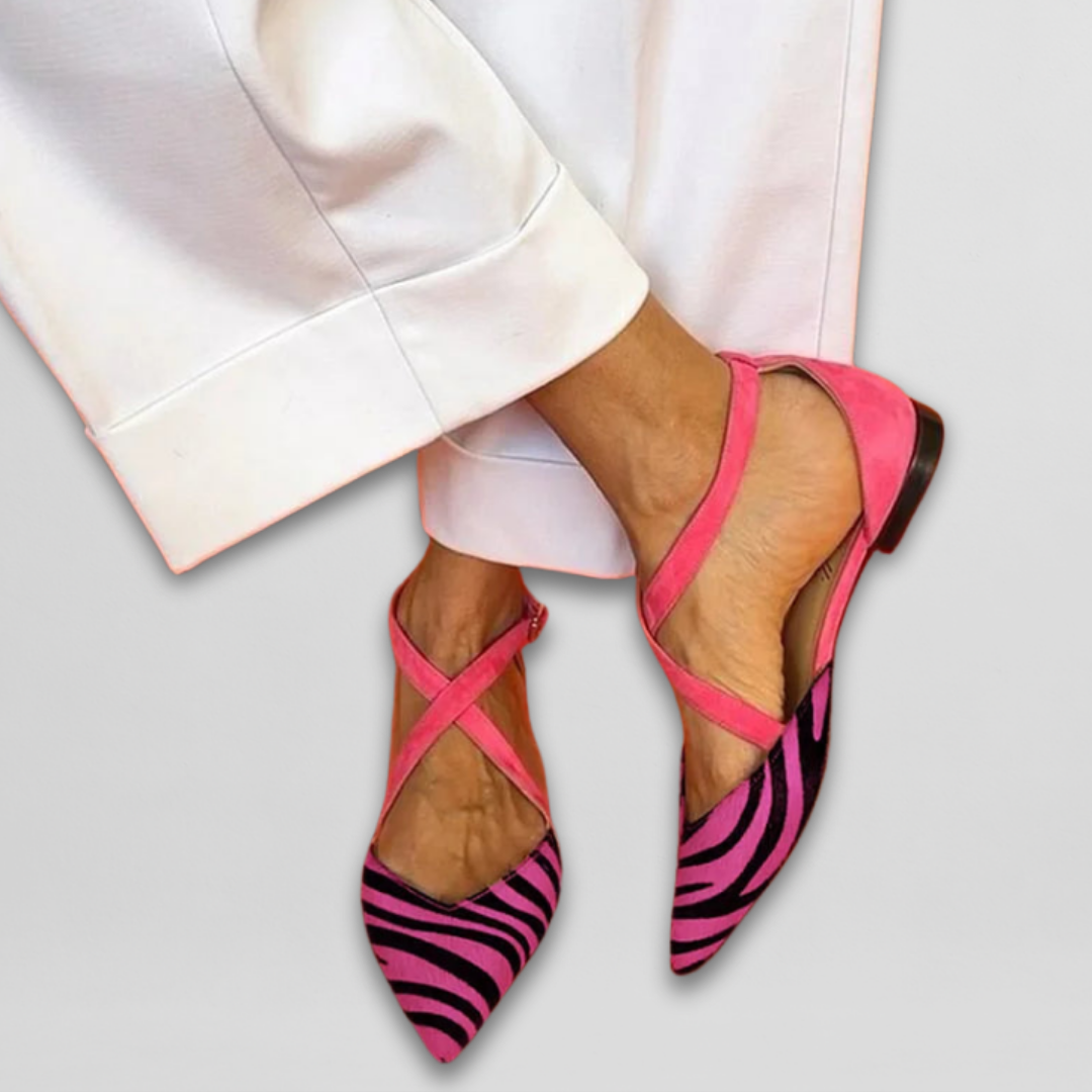 Ornella | Bailarinas elegantes con correas ajustables