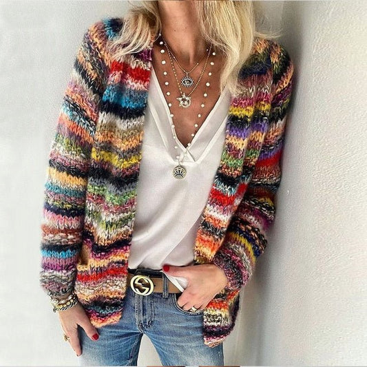 Pemba | Cárdigan multicolor elegante y moderno